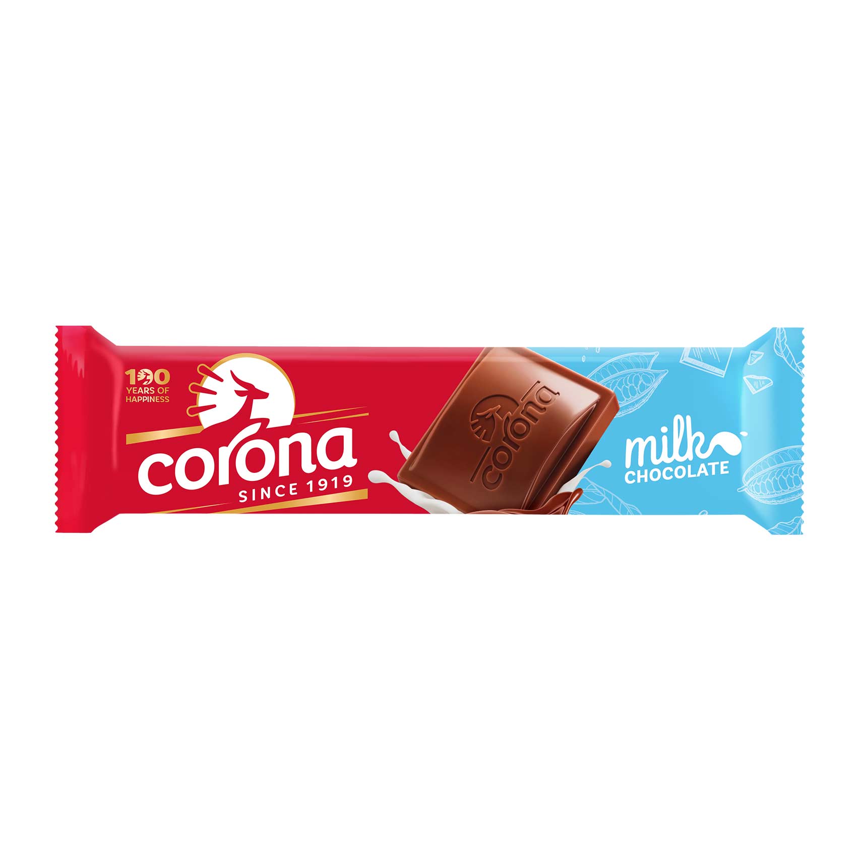 شيكولاته كورونا حليب