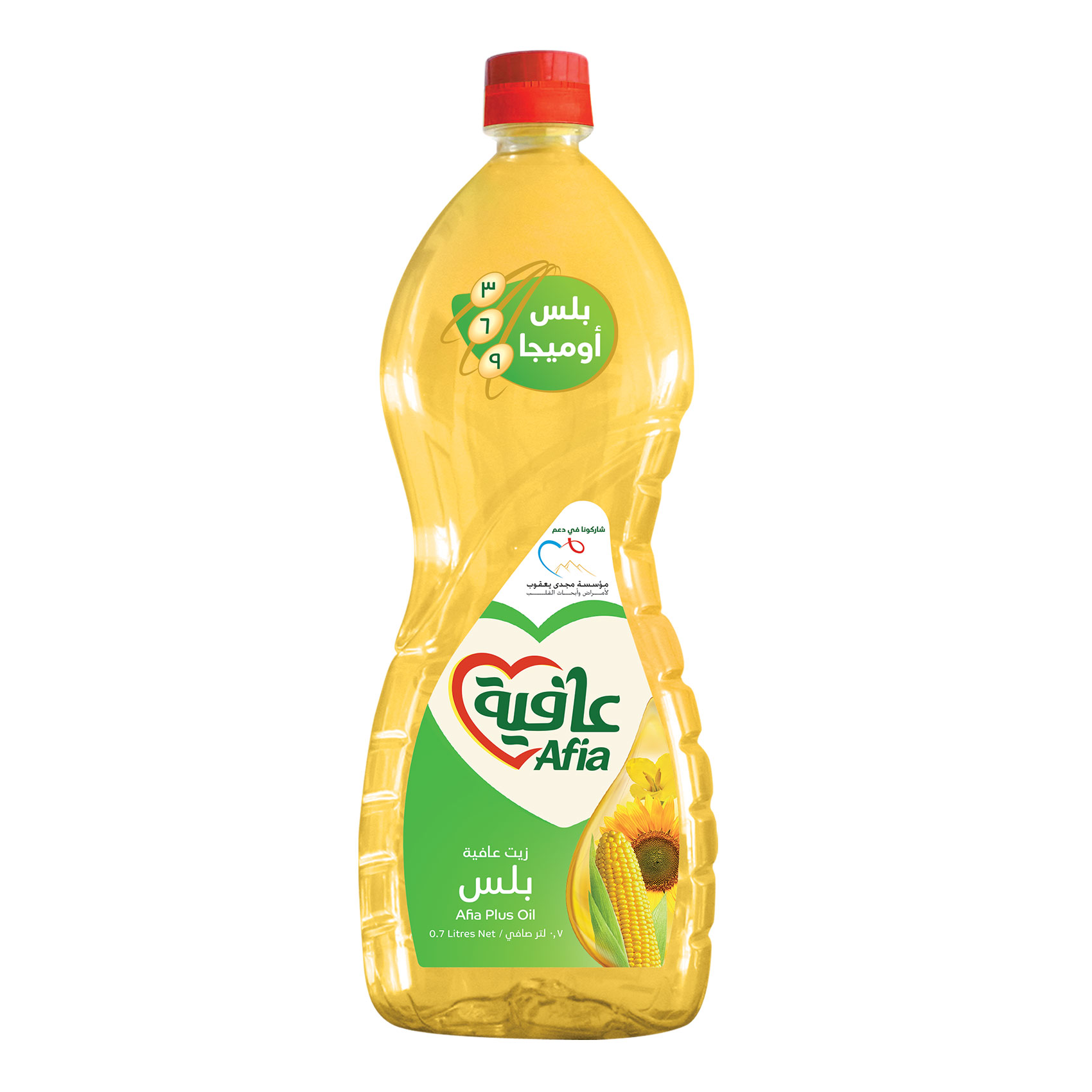 عافيه زيت ذره بلس700مللى