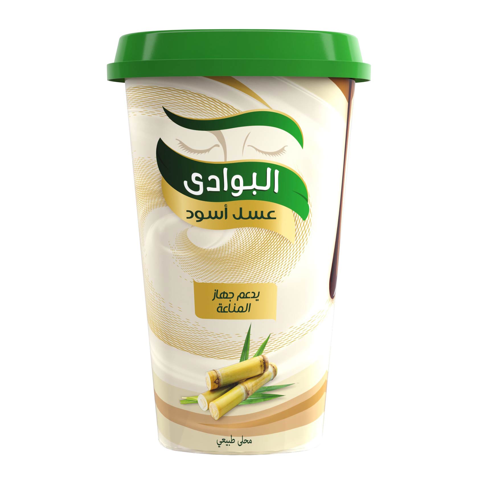 البوادى عسل اسود 350 جم