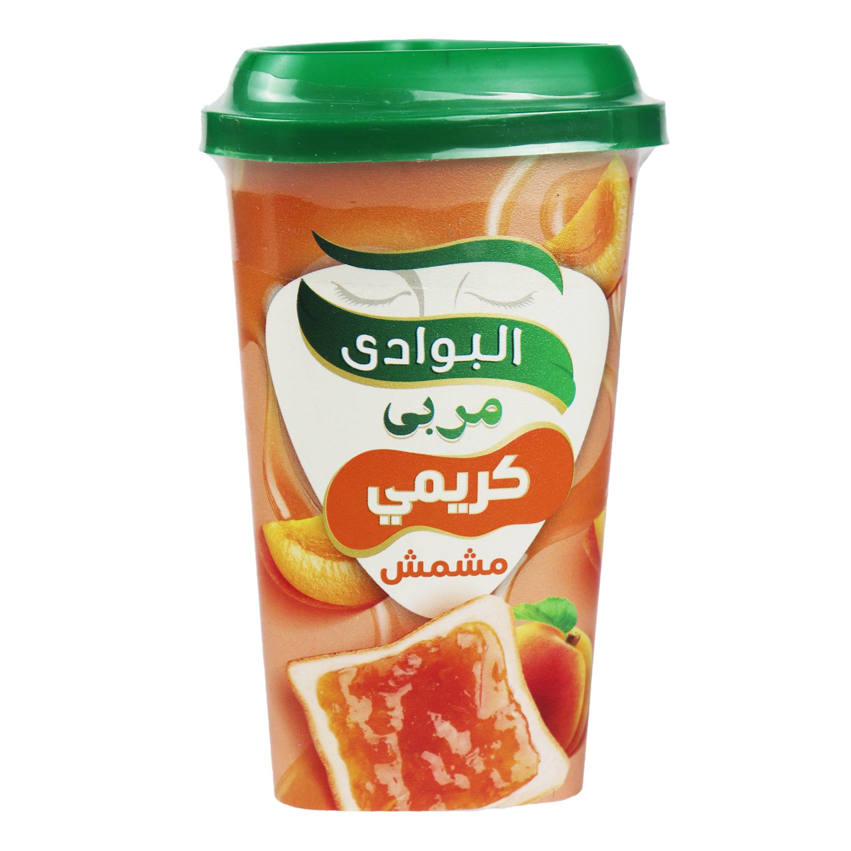 البوادى مربى كريمى مشمش350جم