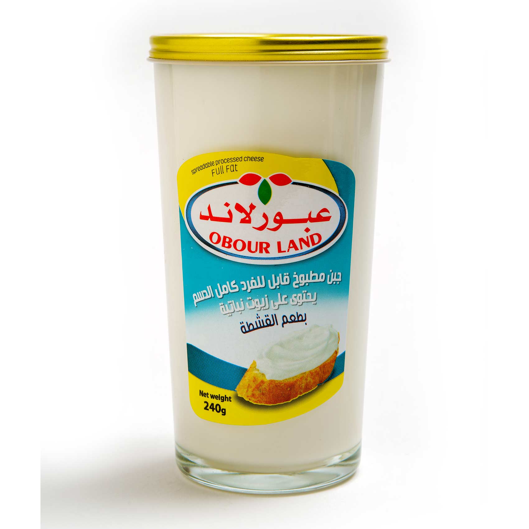 عبور لاند جبن مطبوخ قشطه240جم
