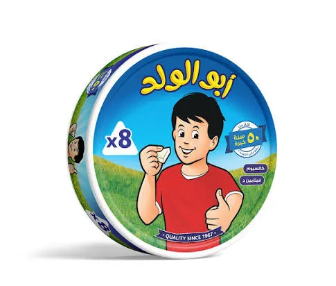 ابو الولد جبنه مثلثات8قطع