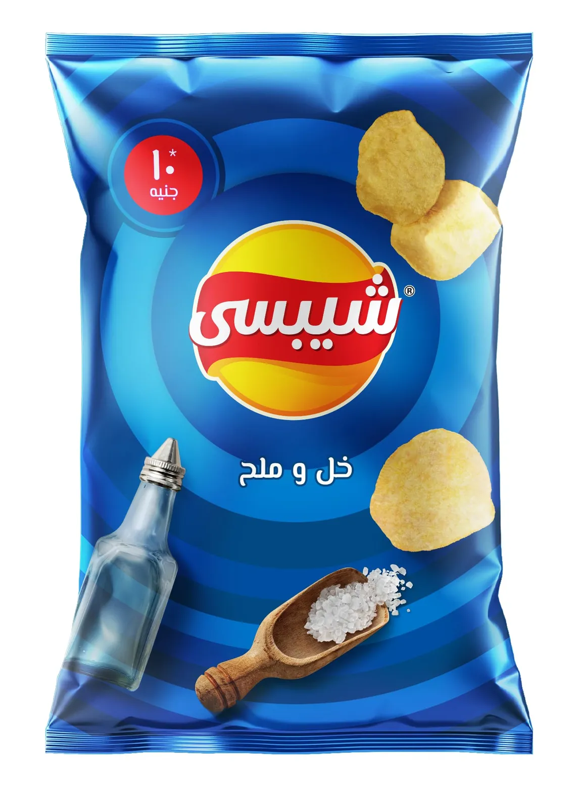 شيبسى عائلى خل وملح90جرام