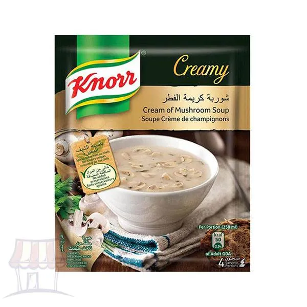 كنور شوربة كريمة الفطر75جرام