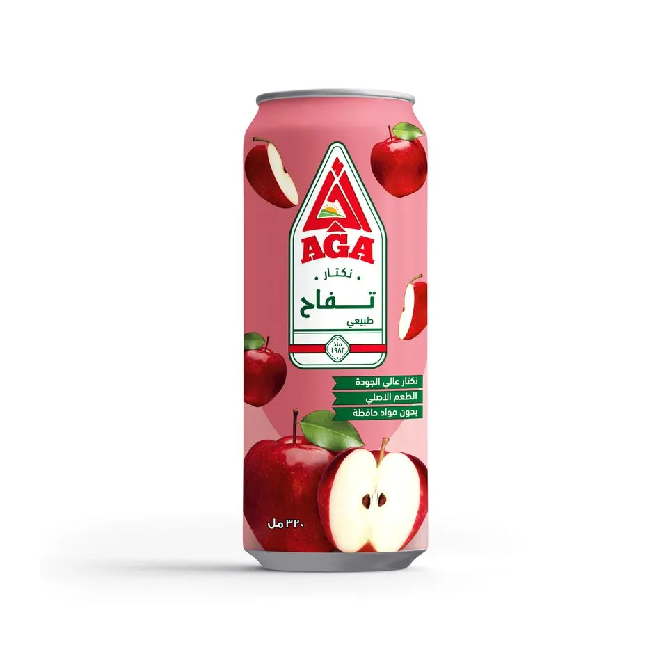 أجا نكتار طبيعى تفاح 320ملل