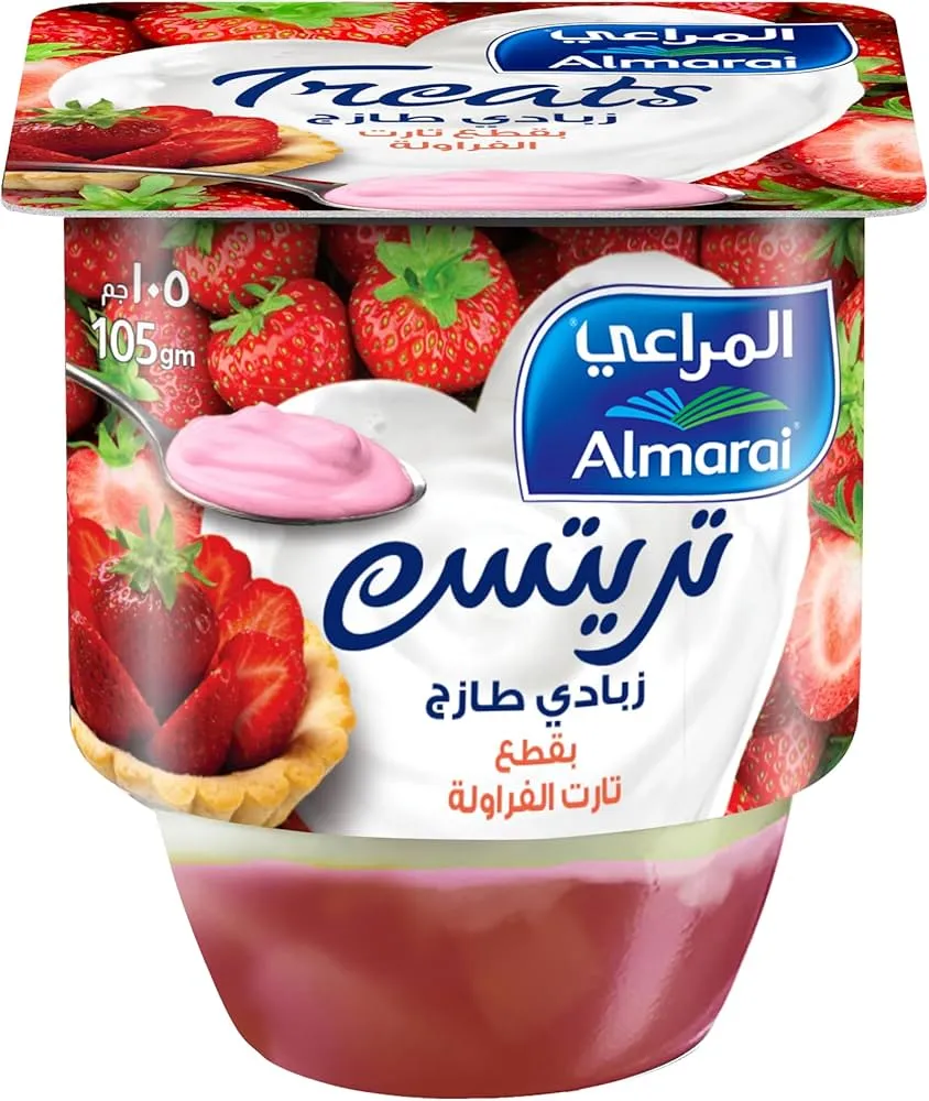 المراعى زبادى تريتس تارت فراوله105جرام