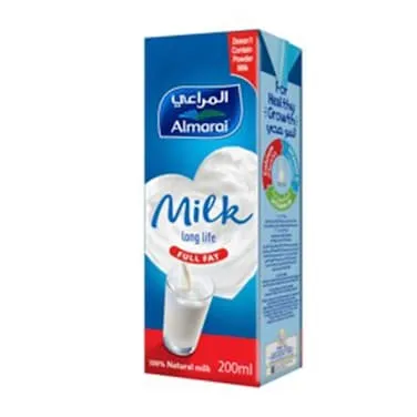 المراعى حليب 200 ملل كامل الدسم