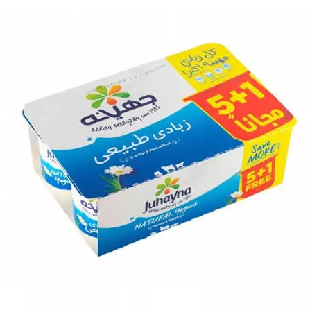 جهينه زبادى طبيعى 105جم 5+1