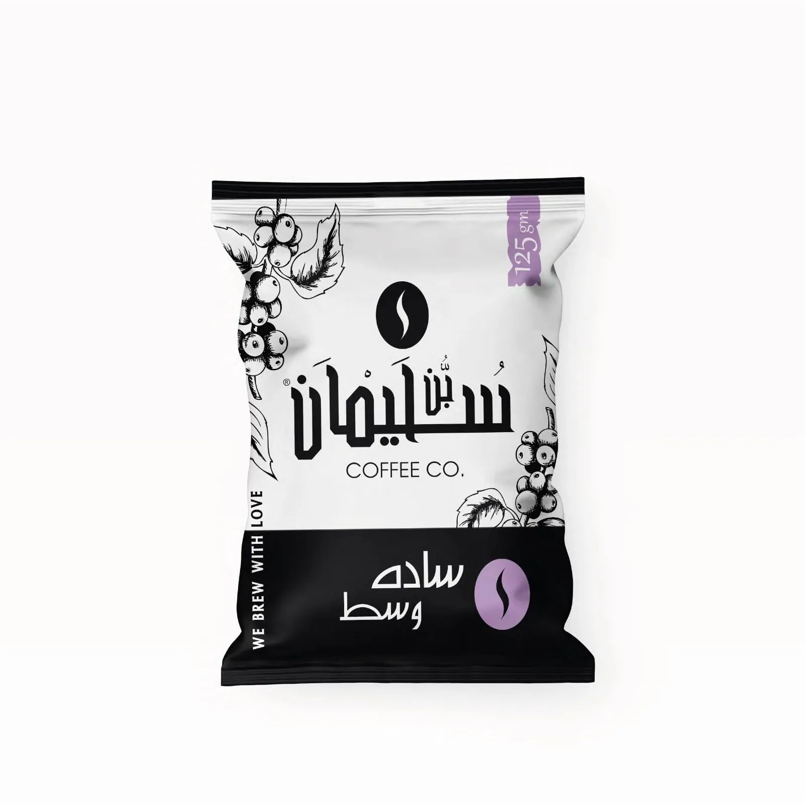 بن سليمان125جرام ساده وسط
