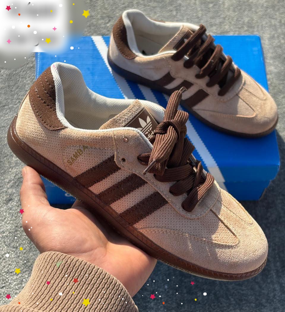 [DRAFT — set price] Adidas Samba Brown Suede Sneaker