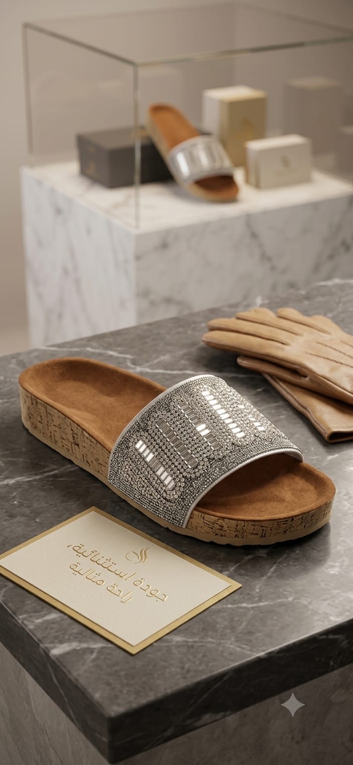 [DRAFT — set price] Crystal Embellished Cork Slide