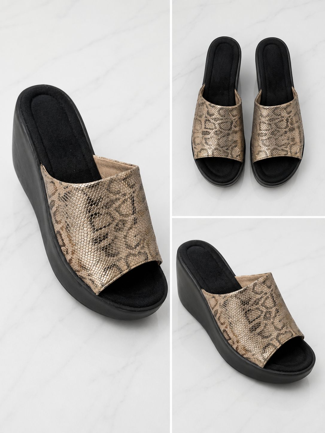 Python Print Platform Slide (Bronze Snake)