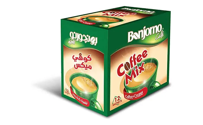 كوفى ميكس 2*1علبه12ظرف