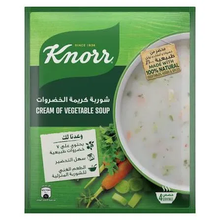 كنور شوربة كريمة خضروات70جرام