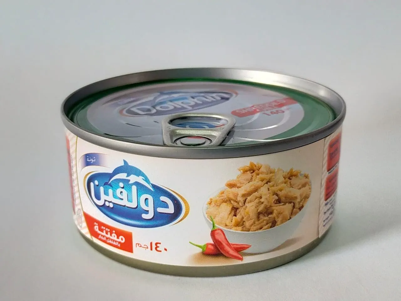 دولفين تونه مفتت حار140جرام