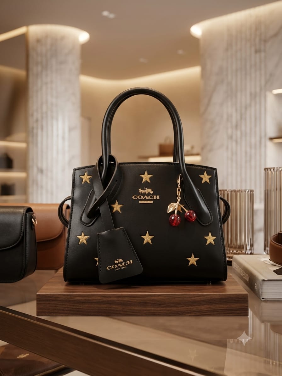 Coach Star Mini Bag - Black