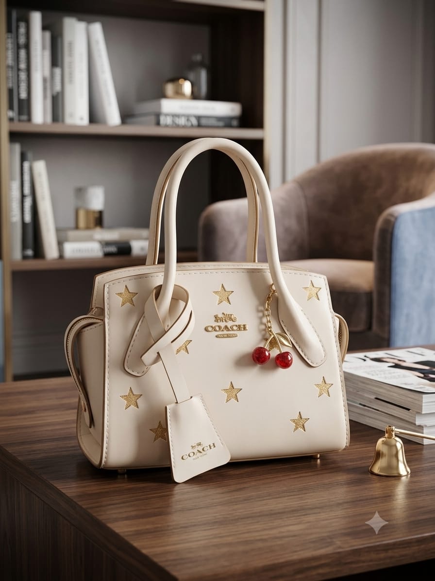 Coach Star Mini Bag - Cream