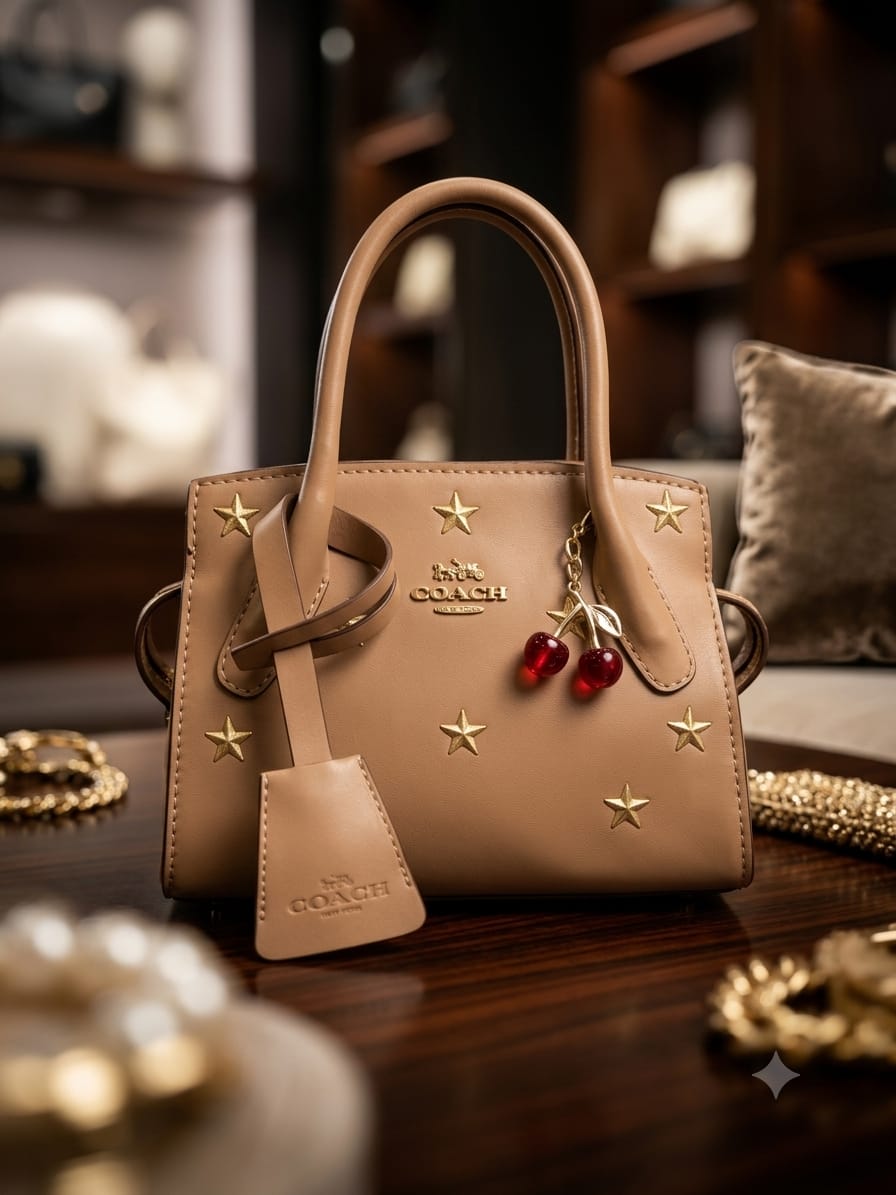 Coach Star Mini Bag - Nude