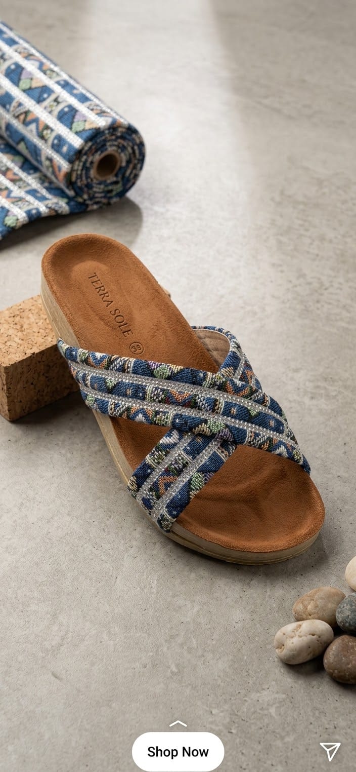 Terra Sole Tribal Sandal